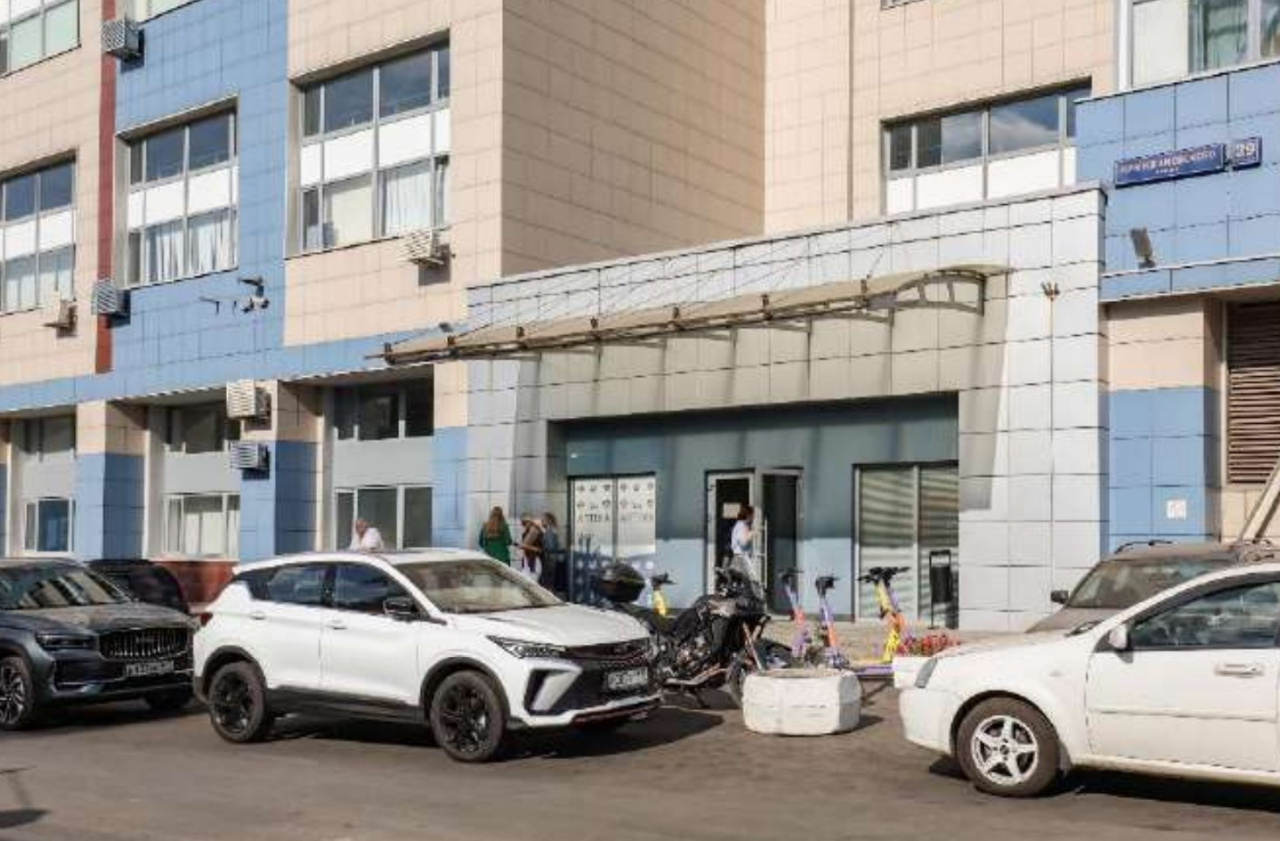 фасад дома, здание по адресу г Москва, ул Кржижановского, д 29 к 1 